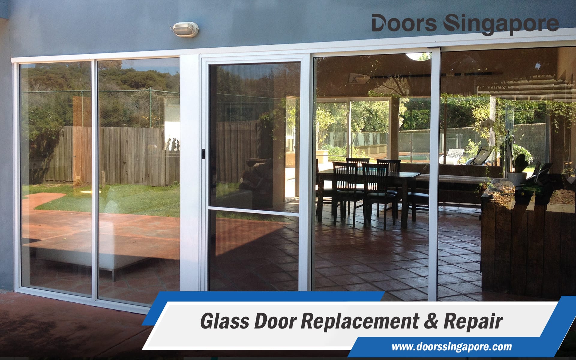 Glass Door Replacement & Repair
