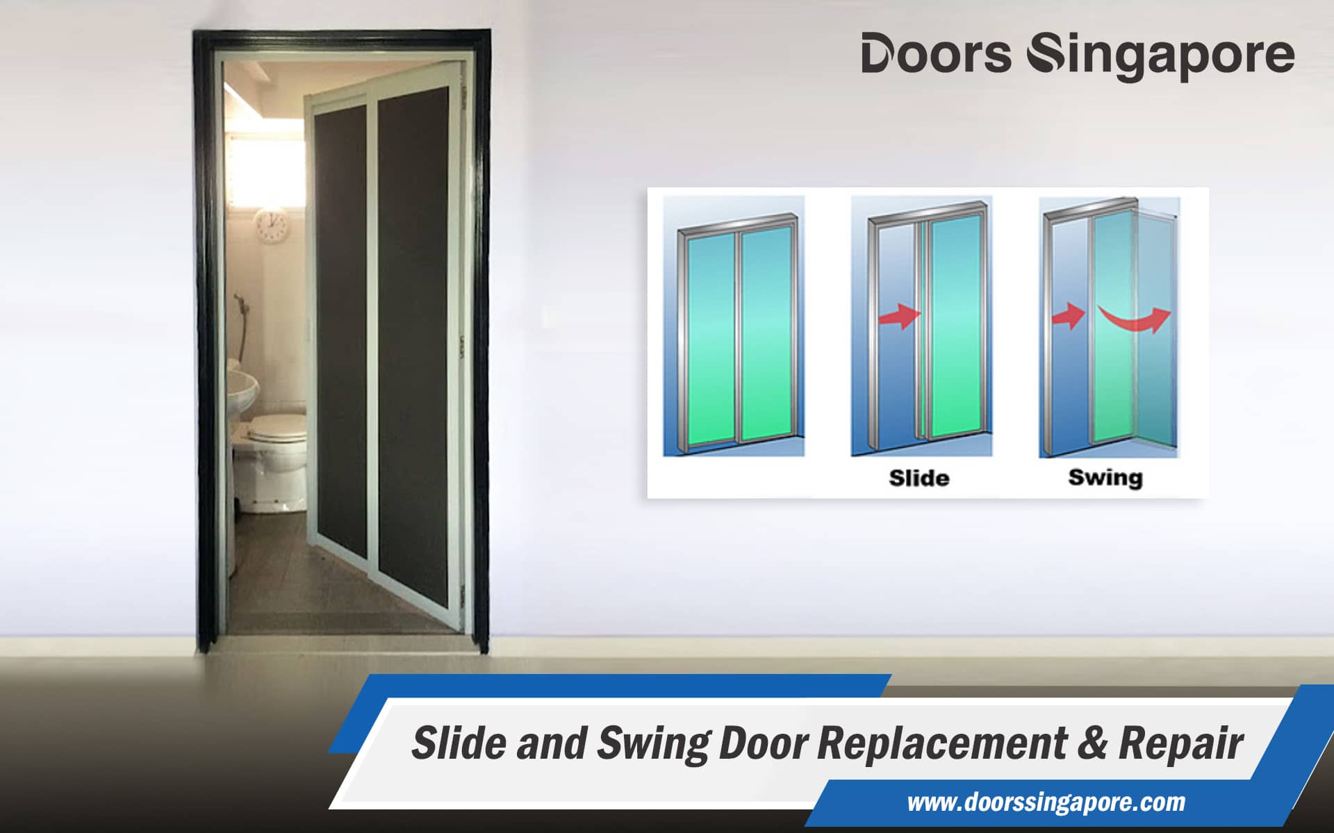 Slide and Swing Door Replacement & Repair