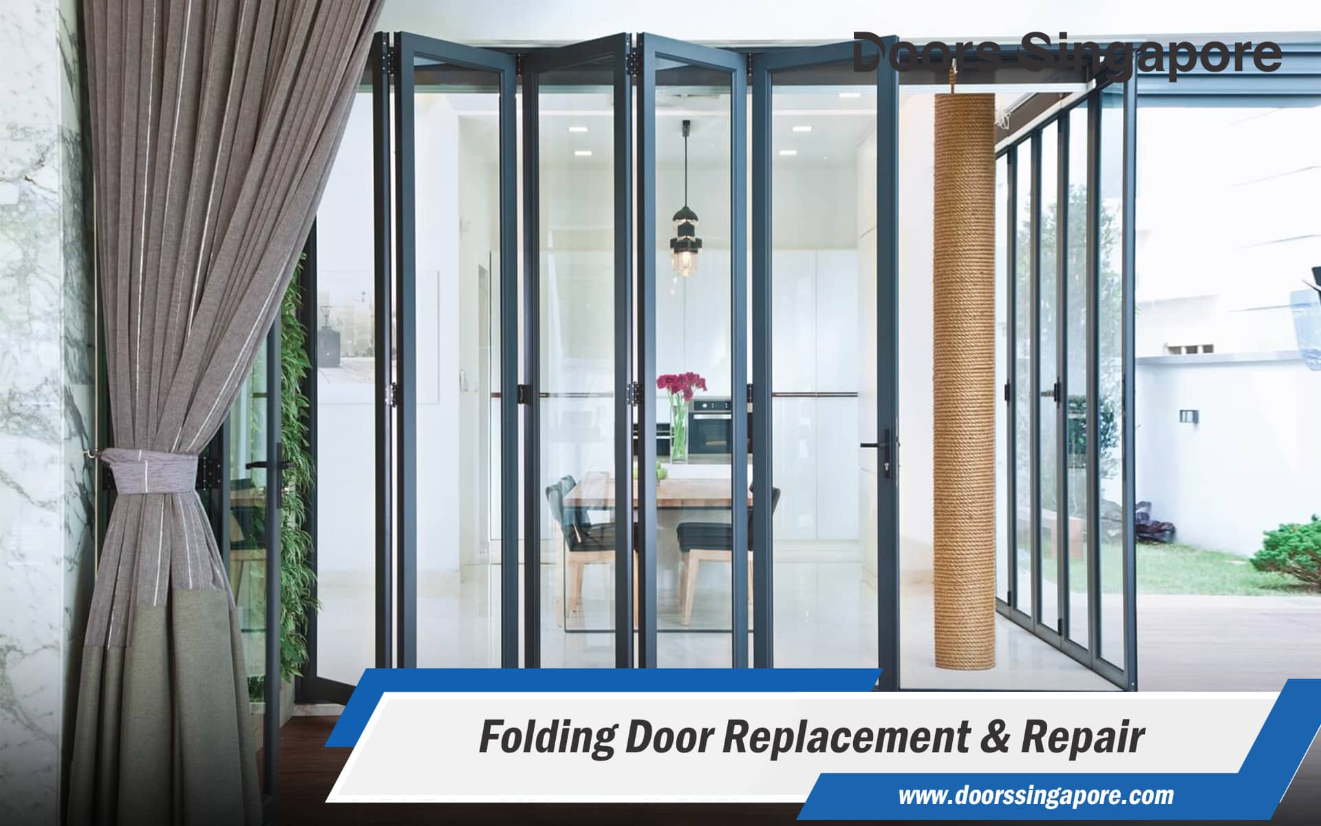 Folding Door Replacement & Repair